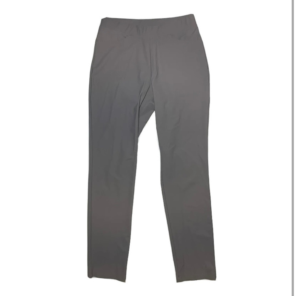 Women Built in Flex Long Grey Pants Size Small